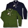 View Item Original Penguin Tipped Placket Pique L/S Slim Earl Polo Shirt
